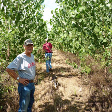 Bobby Petrus, a landowner who has planted 1,100 acres of trees as part of the program.